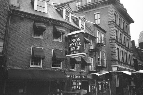 Free The Union Oyster House in Boston Stock Photo
