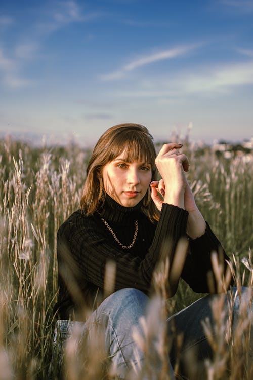 black turtleneck