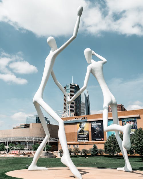 Statue of The Dancers in Denver, Colorado, USA