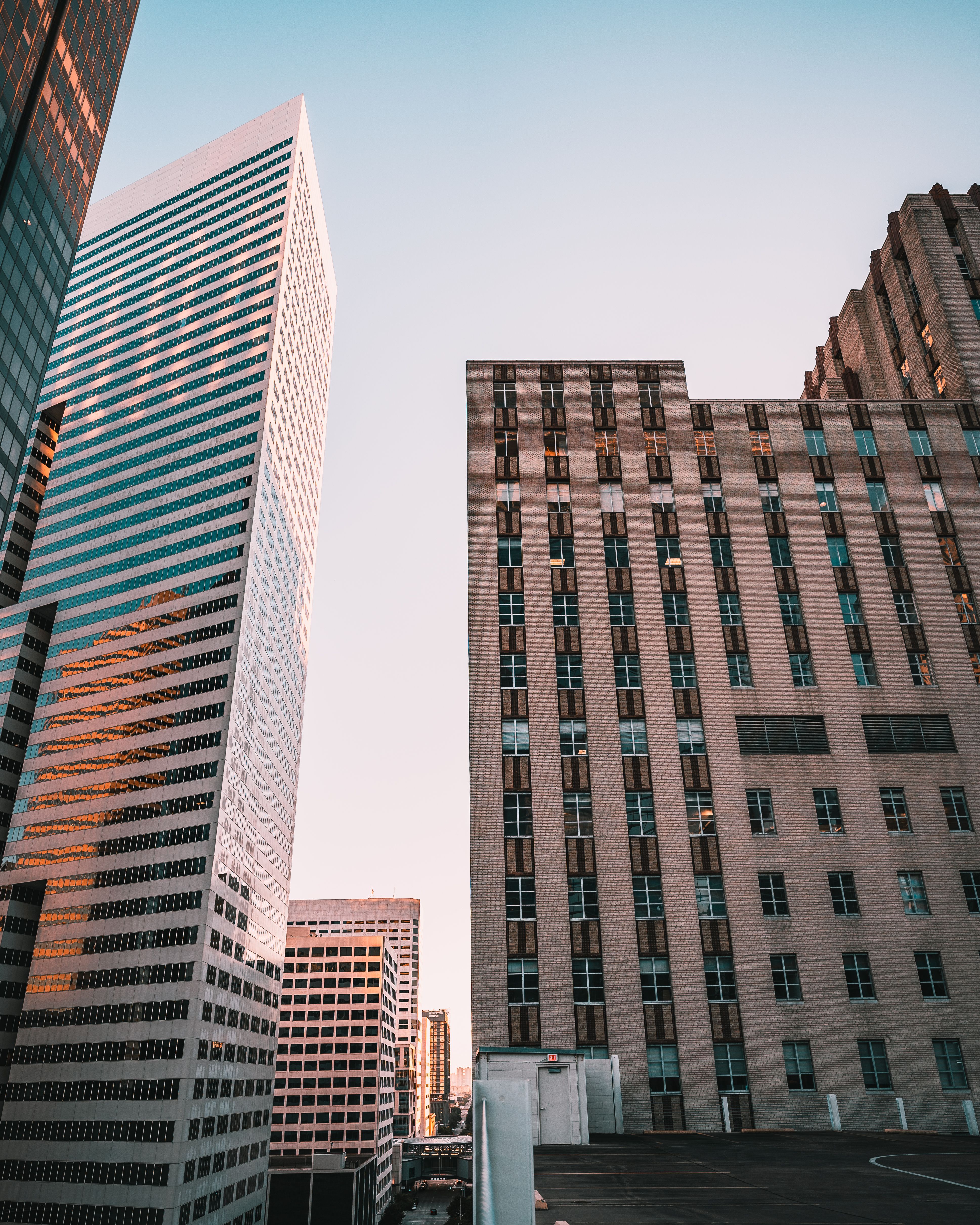 Low Angle Shot of High-rise Buildings · Free Stock Photo