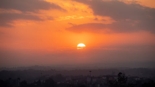 Free stock photo of golden sunset, sunset