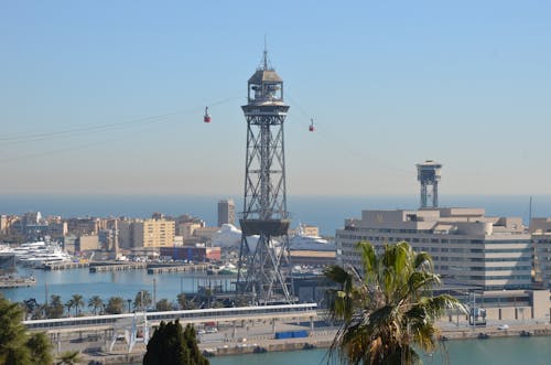 Free stock photo of barcelona, puerto, teleferico