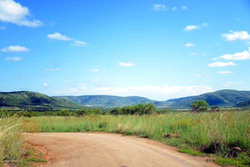 Free stock photo of african sky, clouds, dirt road