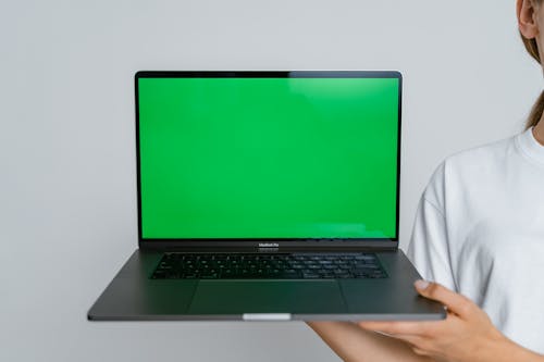 Person Using Black Laptop Computer