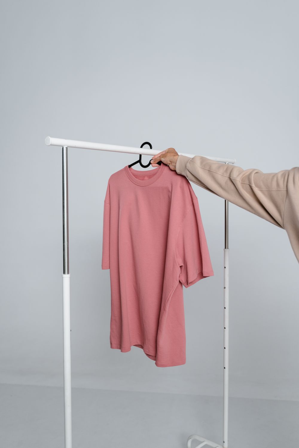 Oversized T-shirt styled for modern streetwear
