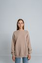 Woman in Brown Long Sleeve Shirt
