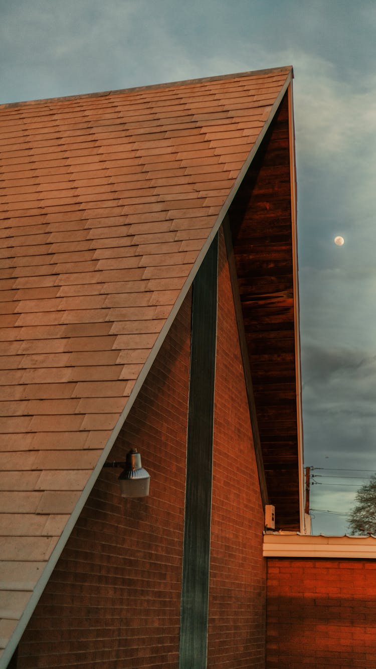 Close-up Photo Of Roofing Of A House 