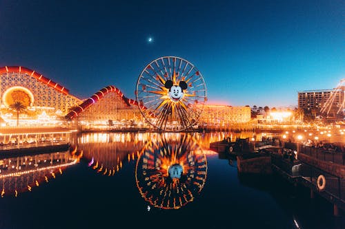 Kostnadsfri bild av disneyland drive, kalifornien, känt landmärke