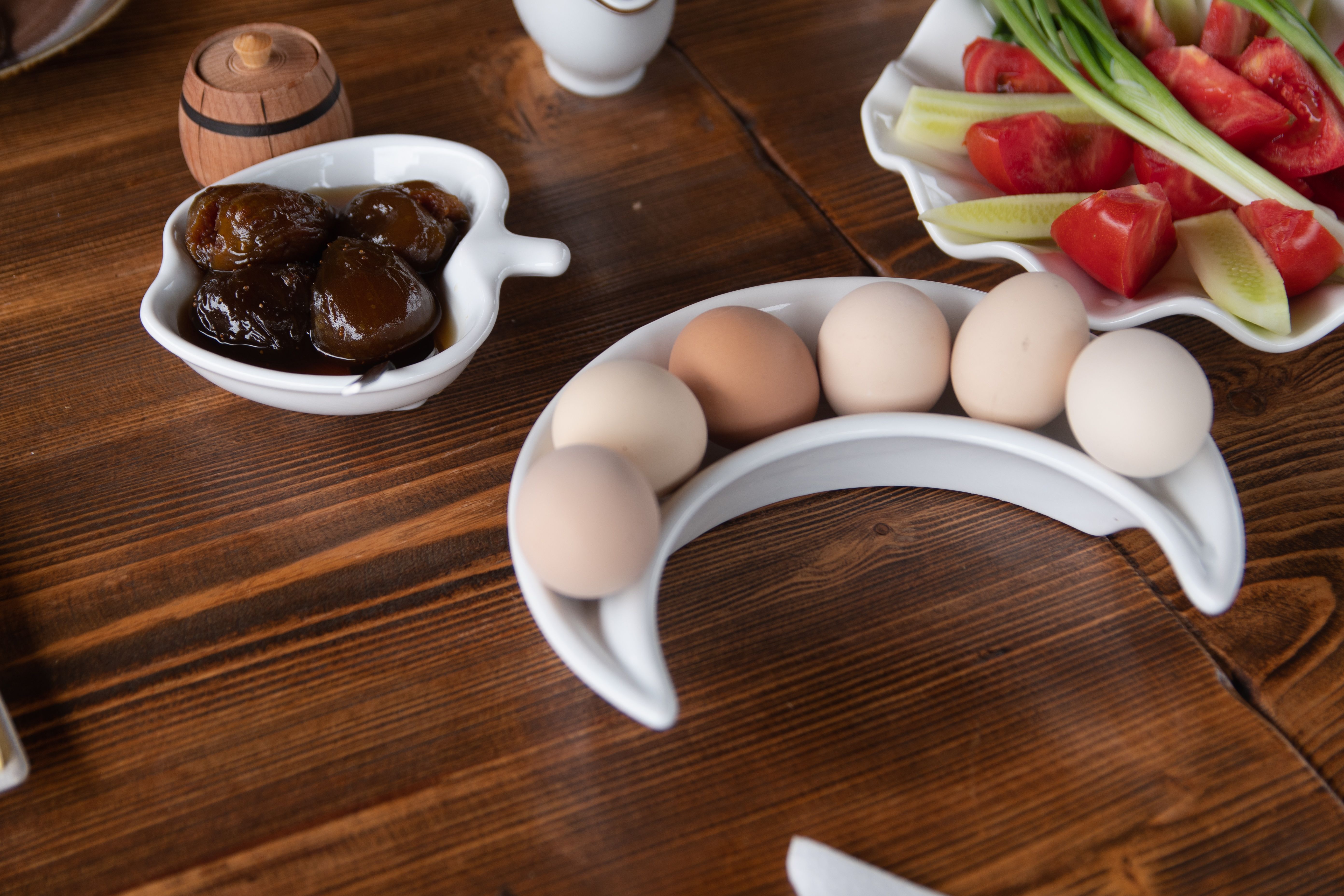 Güne Ferahlatan Yumurta Tabağı