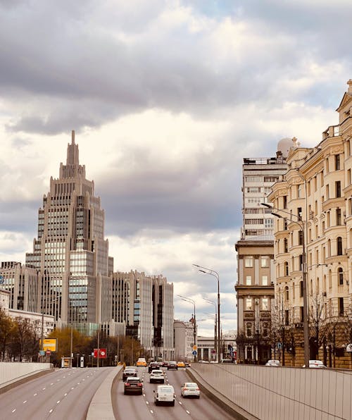 Základová fotografie zdarma na téma dopravní systém, Moskva, motorová vozidla