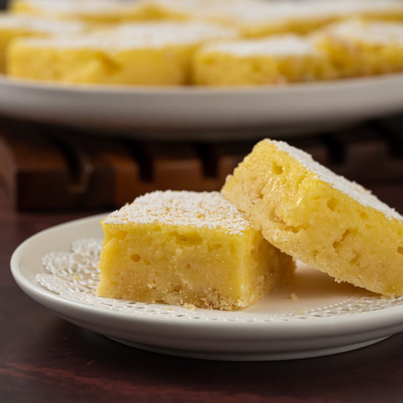 Classic Lemon Bars with Shortbread Crust