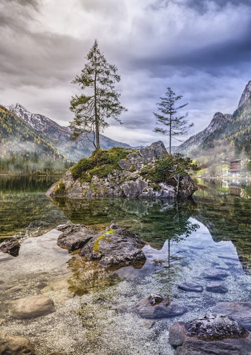 Základová fotografie zdarma na téma denní světlo, hory, jezero