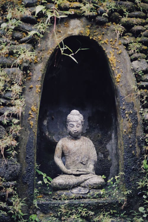 Photos gratuites de bouddha, grotte, sculpture