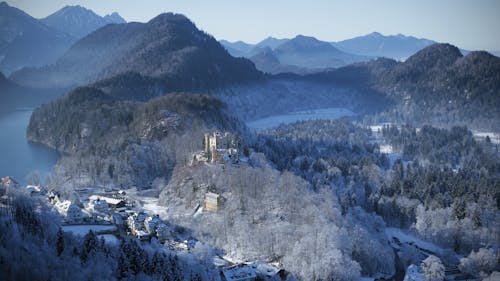 Free stock photo of bavaria, blue, castle