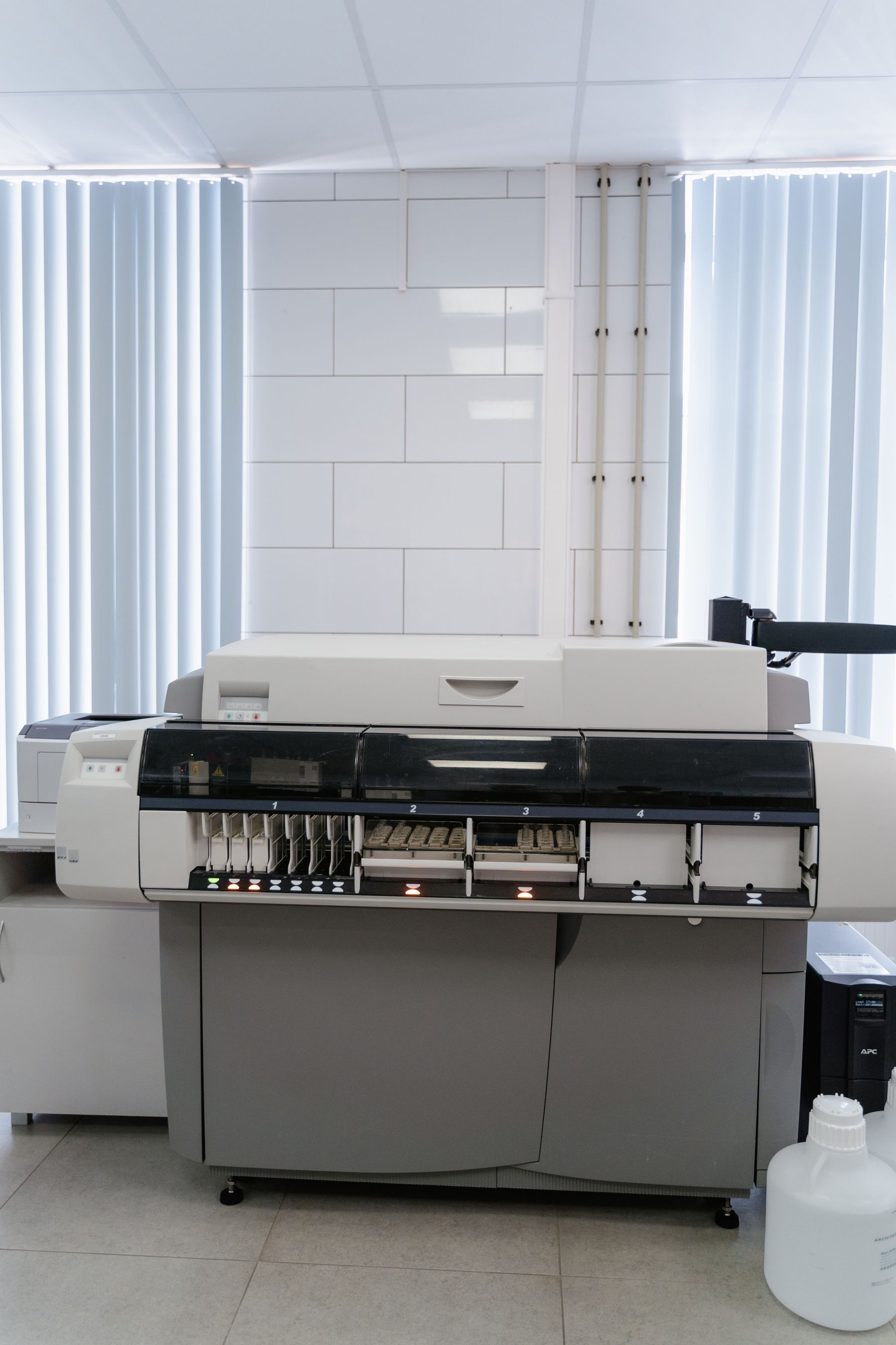 Modern analytical laboratory