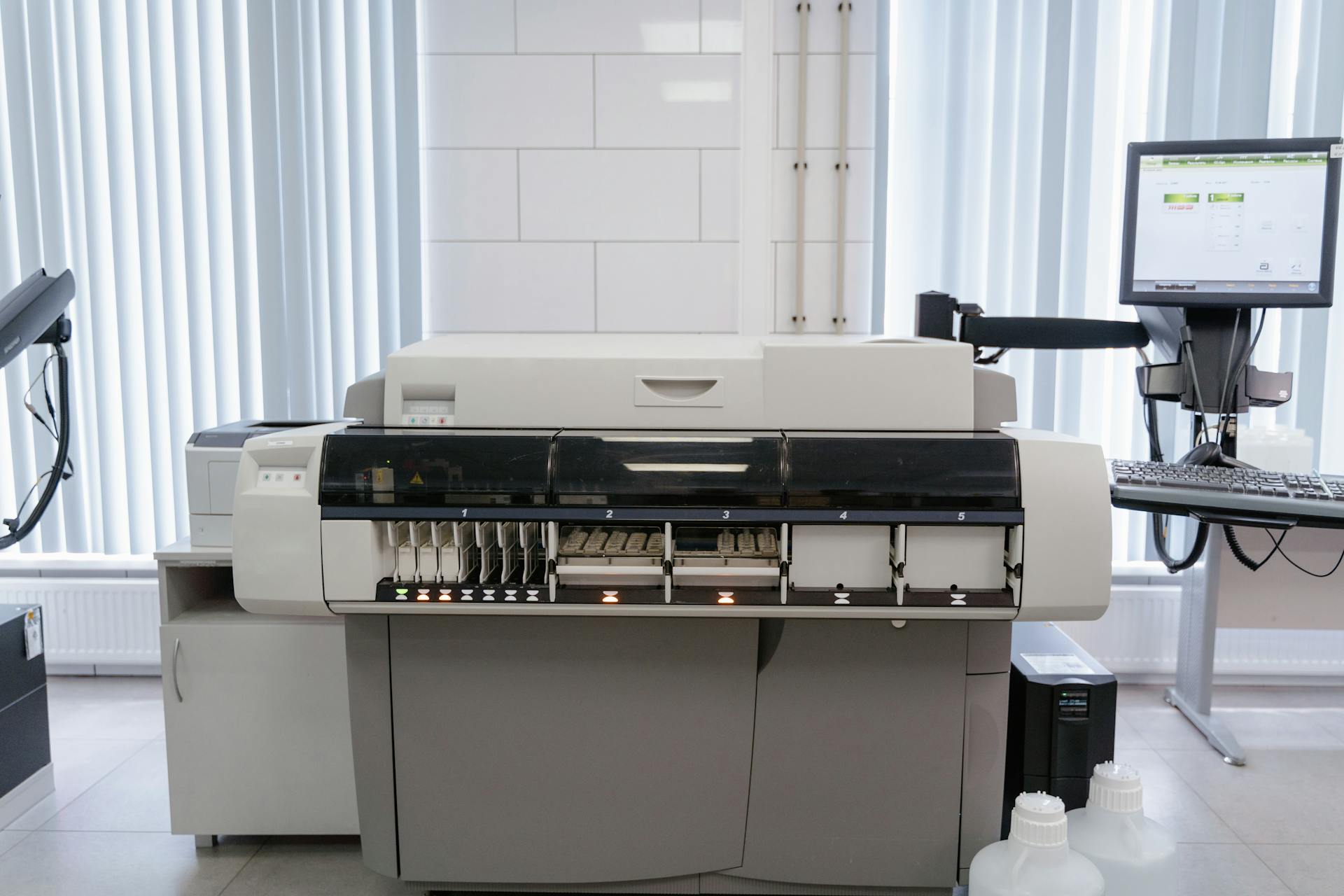 Printer and a Computer in an Office