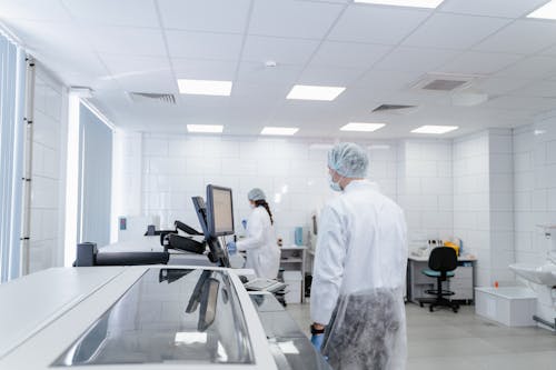 Medical Professionals on a Laboratory 