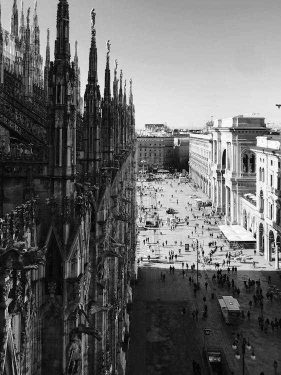 duomo di milano, 大教堂, 旅行目的地 的 免费素材图片