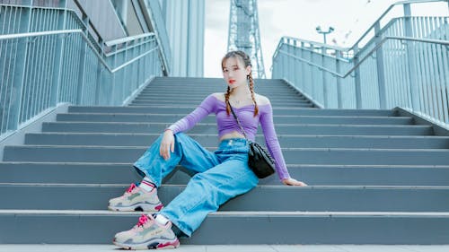 Gratis lagerfoto af asiatisk kvinde, betagende, fashionabel Lagerfoto