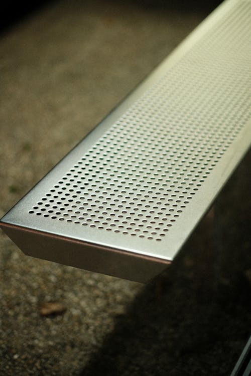 Metal Surface with Holes