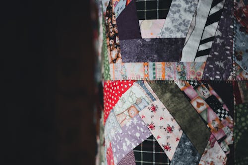 Free Different Cut Outs of Fabrics Stock Photo