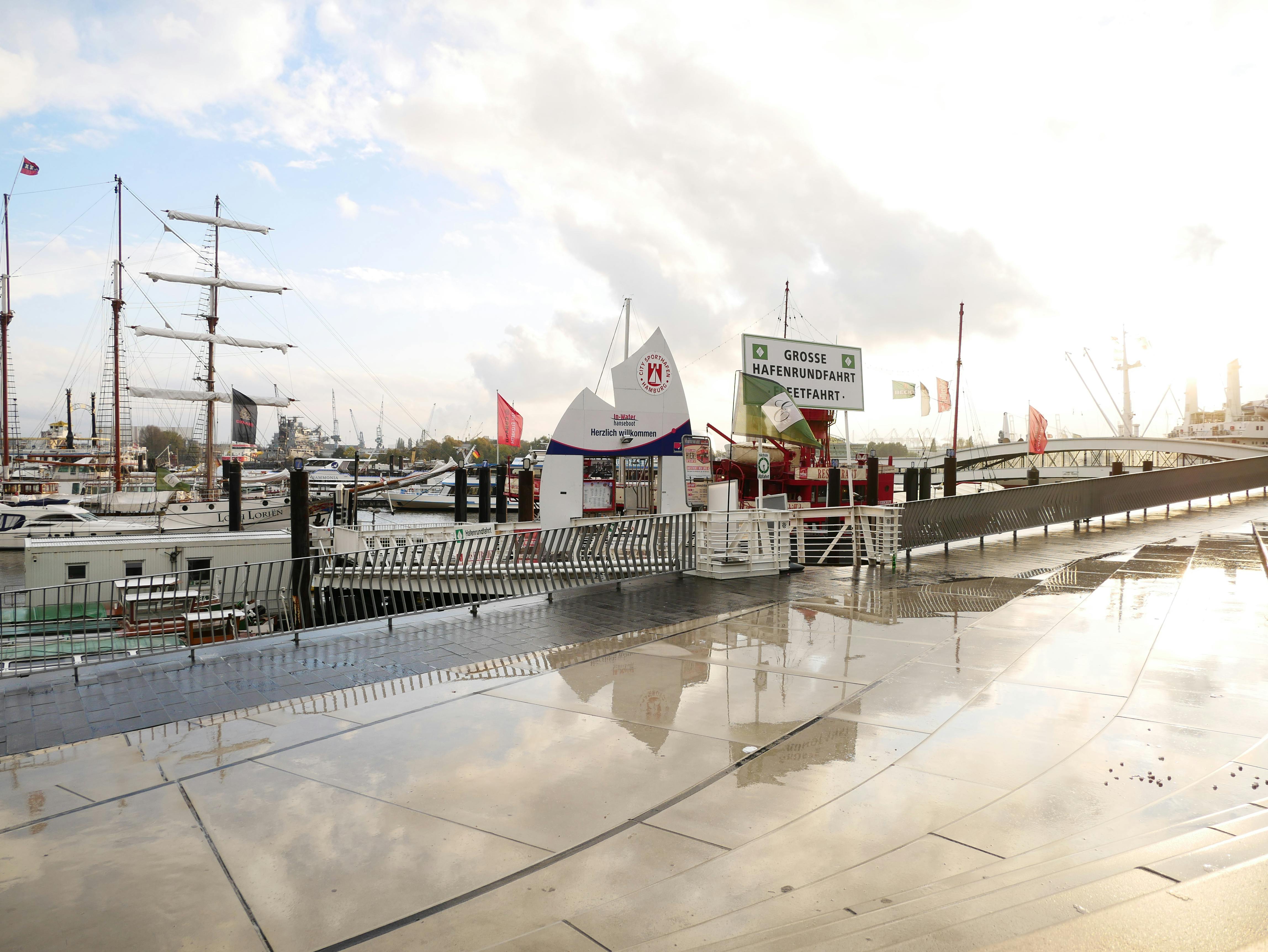 Free stock photo of hamburg, port