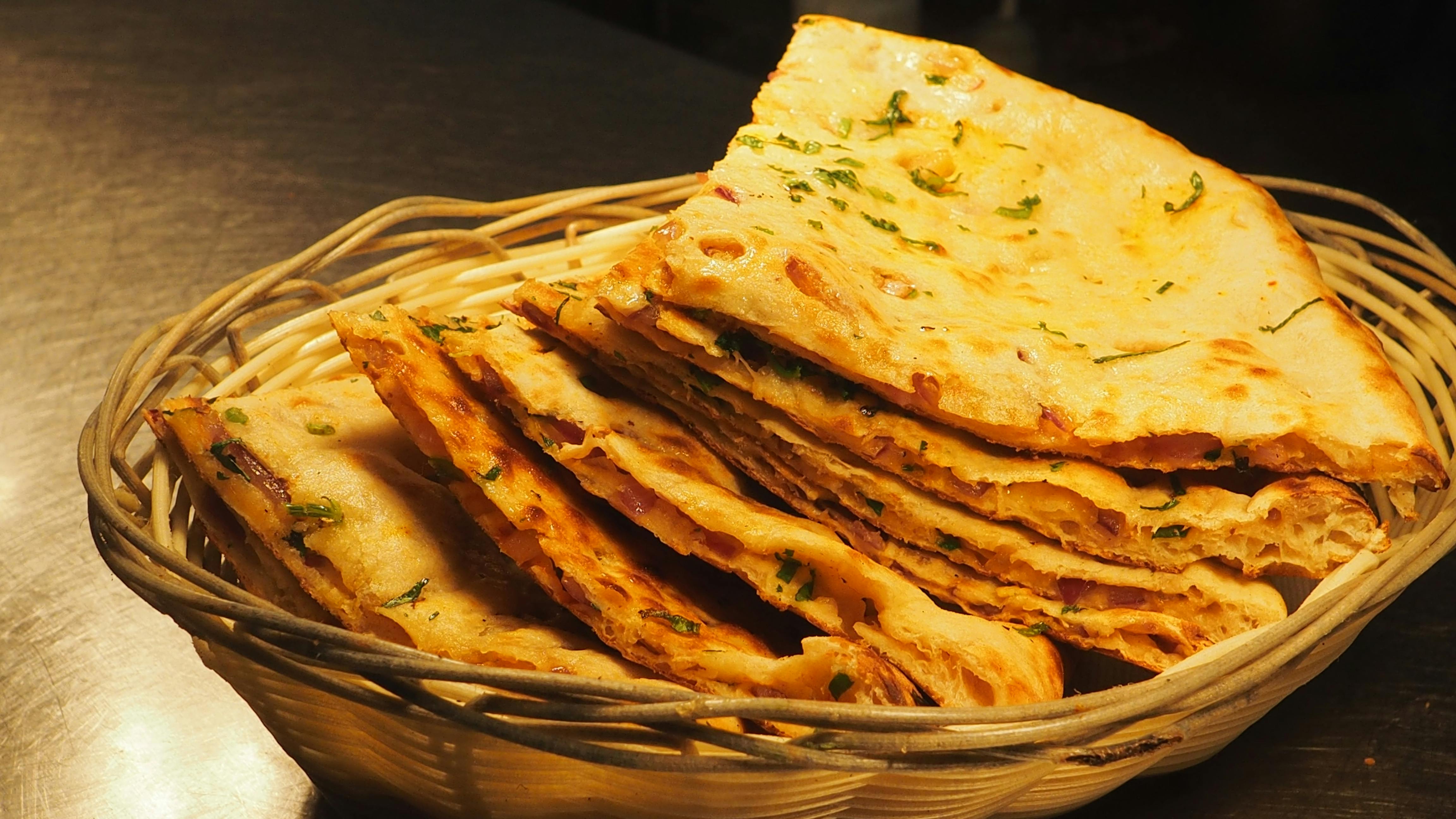 Free stock photo of naan bread, sweet naan