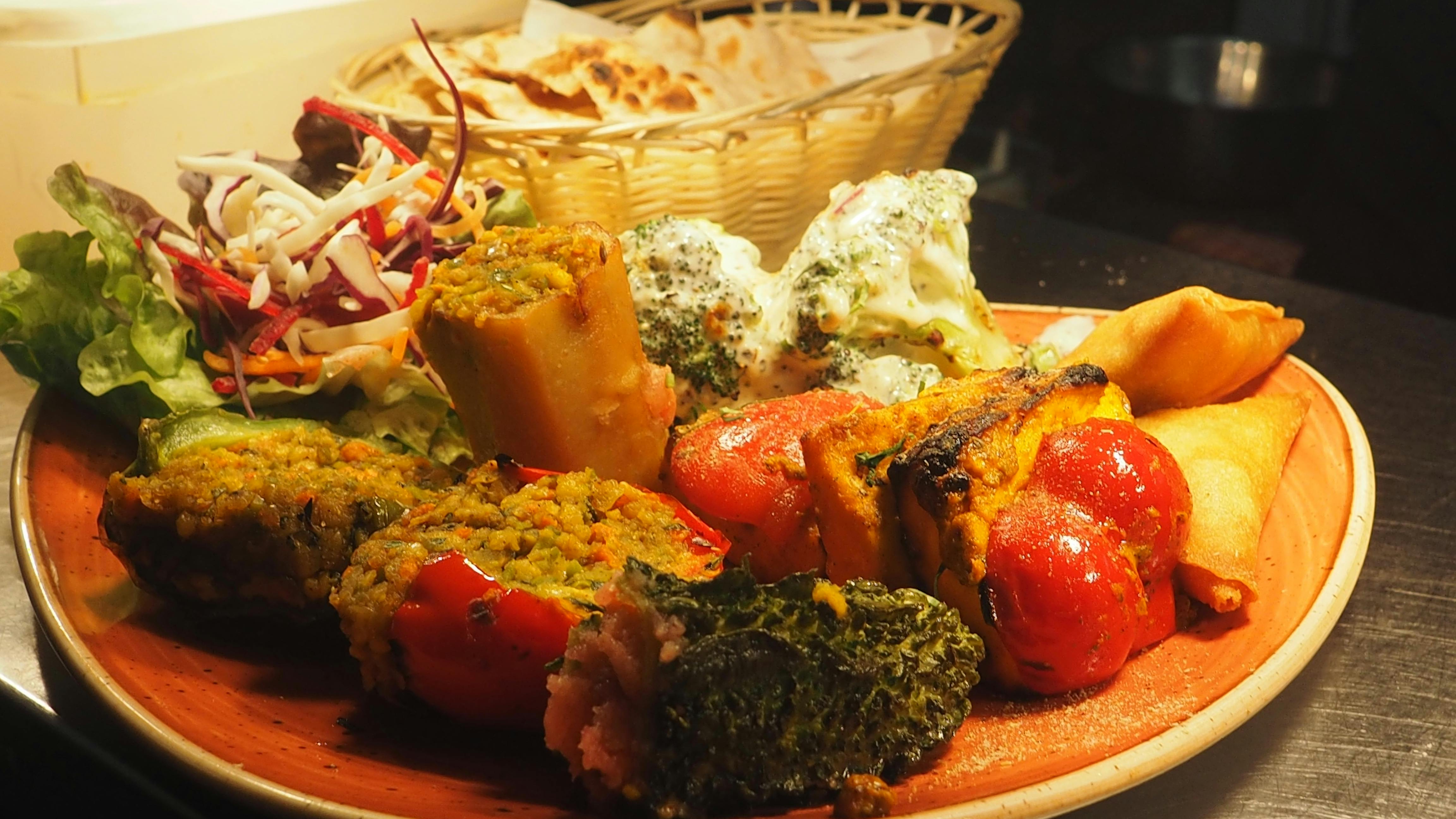 Kostenloses Foto zum Thema: indische küche, indische portion, köstlich