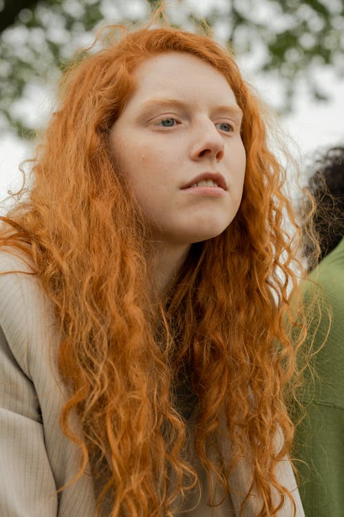 Free stock photo of adult, caucasian woman, contemplation