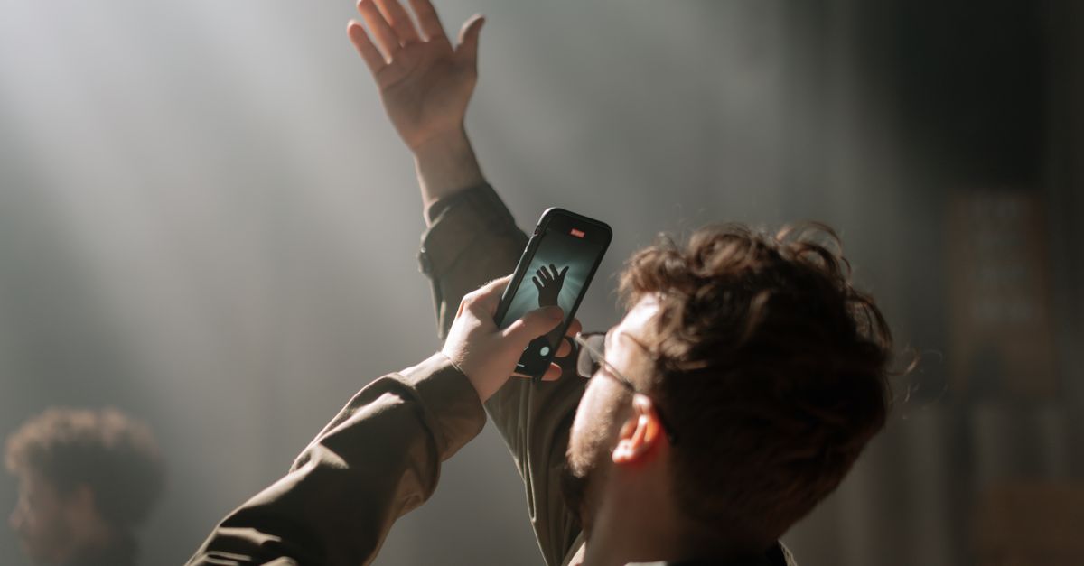 Man Taking Photo Using One Hand A Man Taking a Picture of His Hand · Free Stock Photo