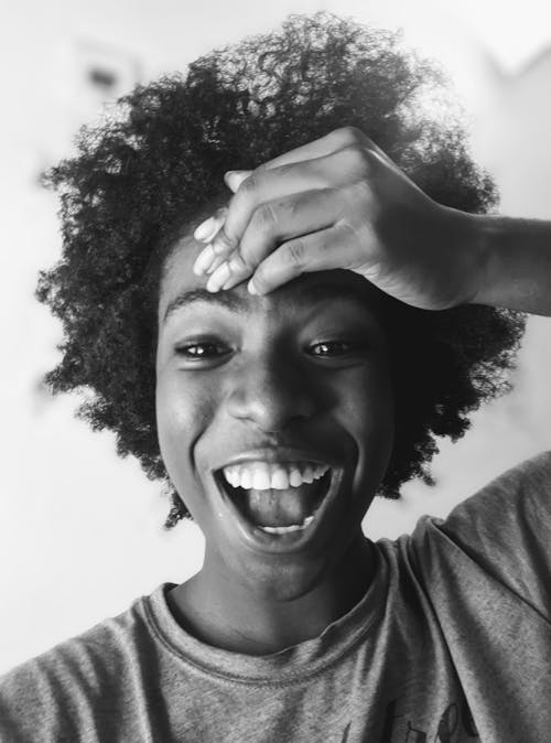 Free stock photo of beautiful black women, excited, happy woman Stock Photo
