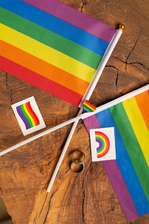 Immagine gratuita di bandiera arcobaleno, cappelliera, lgbt