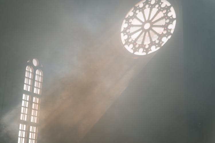 Sunrays From A Church Window