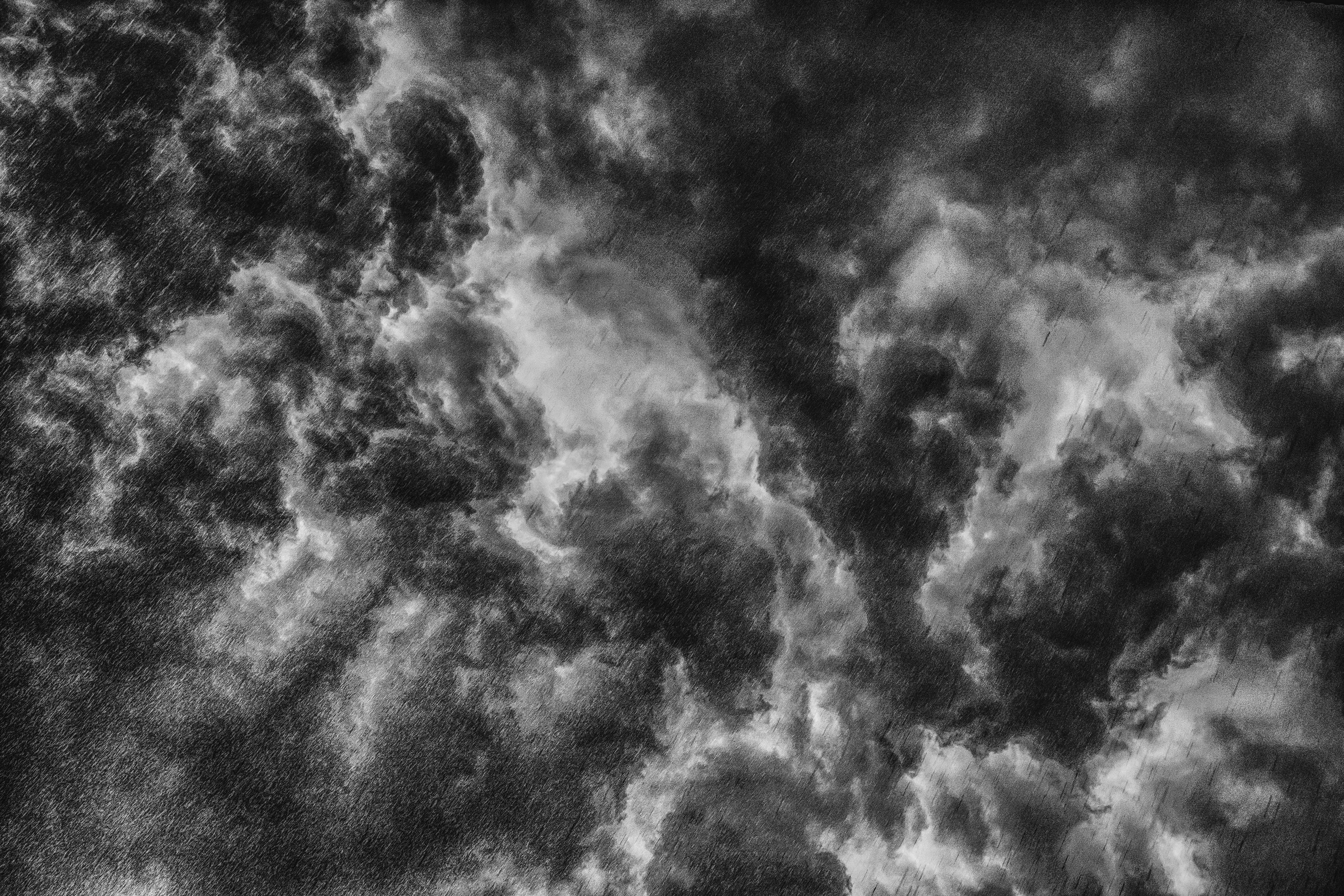 free stock photo of atmospheric black white blue