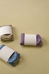 Folded socks, photo by Ron Lach on Pexels