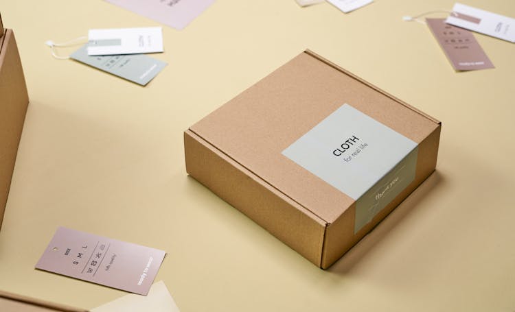 A Packaging For A Product