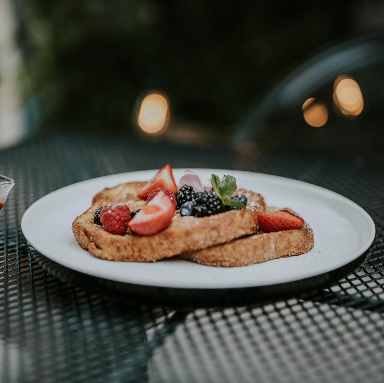 Classic French Pain Perdu (Spring Brioche French Toast with Lemon Curd & Fresh Strawberries)