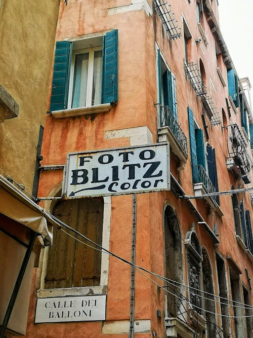 Základová fotografie zdarma na téma Benátky, budovy, dopisy