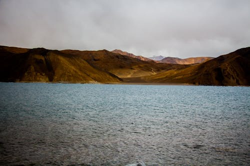 Free Photo of Mountains Near the Sea Stock Photo