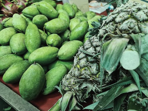 Безкоштовне стокове фото на тему «ананас, вітамін, зелений»