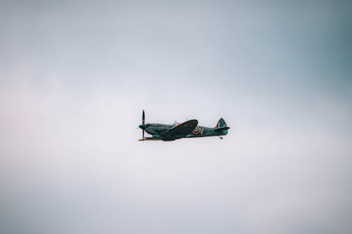 Fighter Aircraft Flying in the Sky