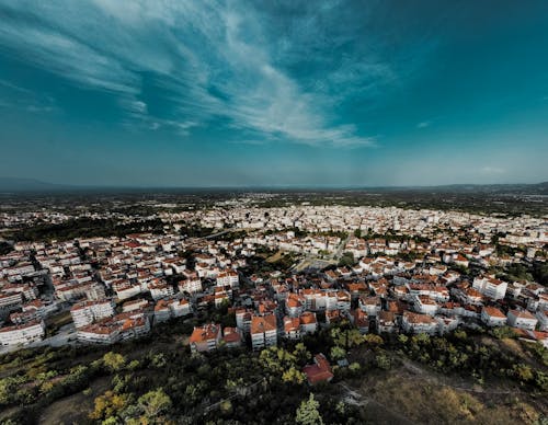 Free stock photo of apartment buildings, beautiful sky, city