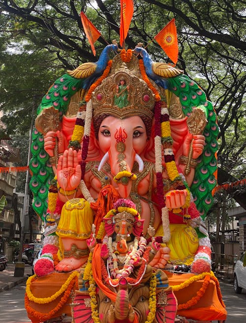 Foto d'estoc gratuïta de Déu, festival hindú, ganapathi