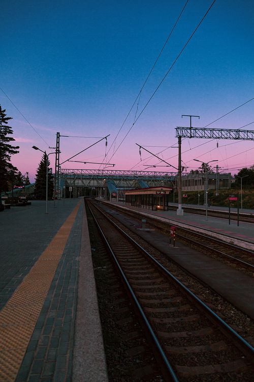 Free stock photo of central station, dawn, night Stock Photo
