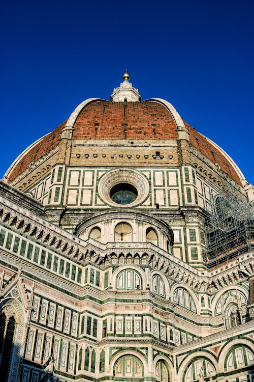 Dome of Florence Cathedral Under Blue Sky