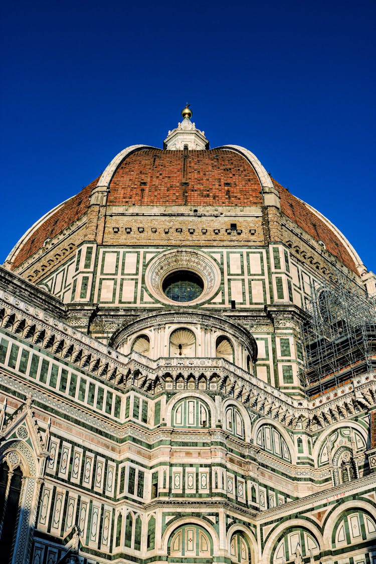 Dome Of Florence Cathedral Under Blue Sky