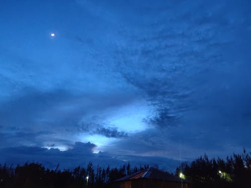 Ingyenes stockfotó esti égen, festői kilátás, gyönyörű ég témában