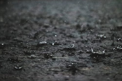 Photos gratuites de chute de pluie, eau, échelle des gris