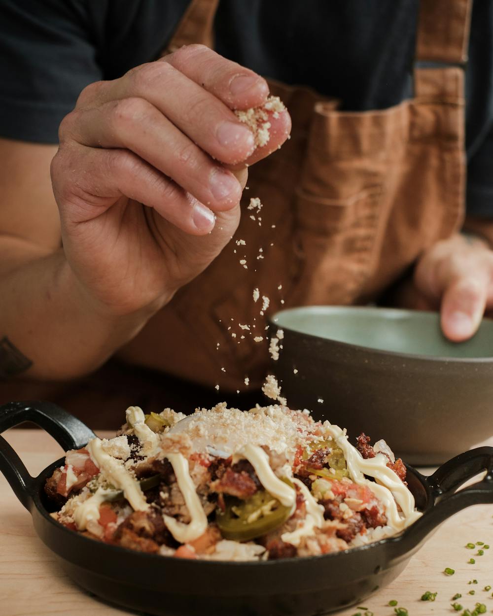 Easy Skillet Nachos