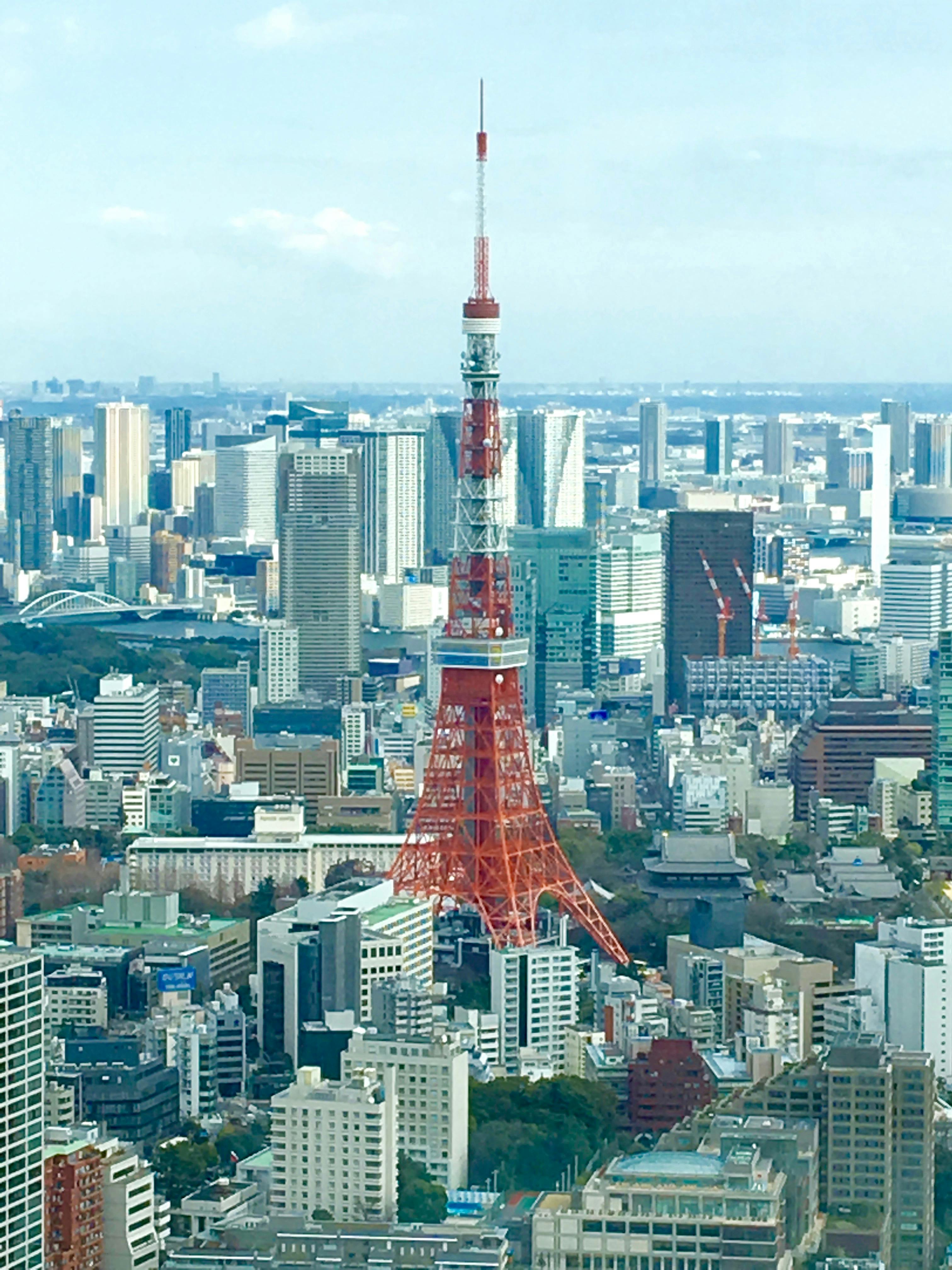 Free stock photo of cityscapes, red, tokyo